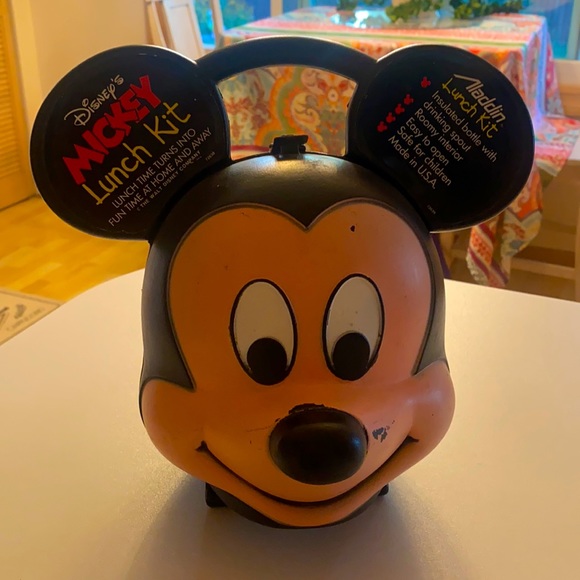 Mickey Mouse Disney’s lunch box. Over 30 years old very old very vintage